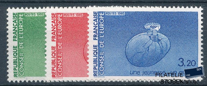 Francie  známky Mi 0037-39