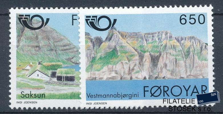 Faerské ostrovy známky Mi 0219-20