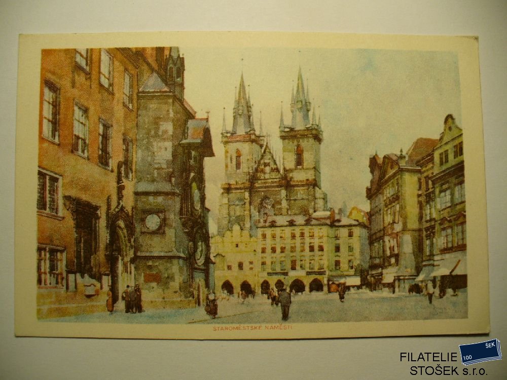 Pohledy - Praha Staroměstské Náměstí