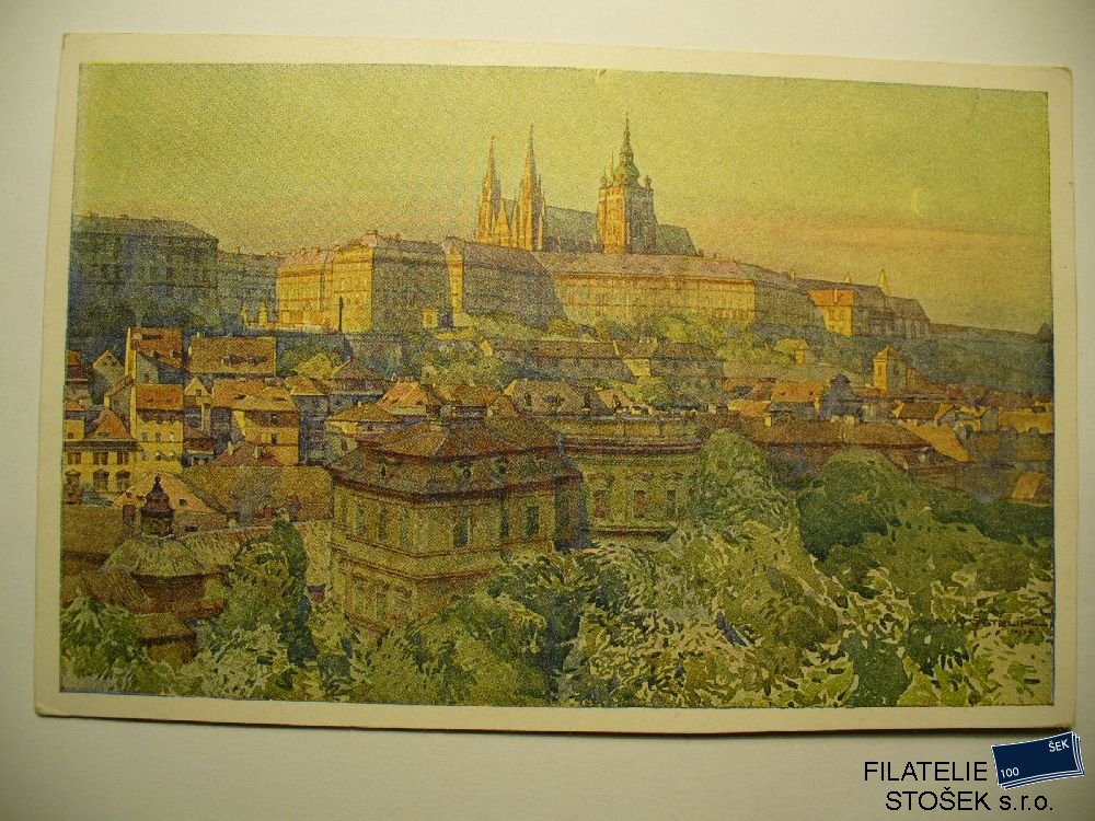Praha Hradčany  - pohledy