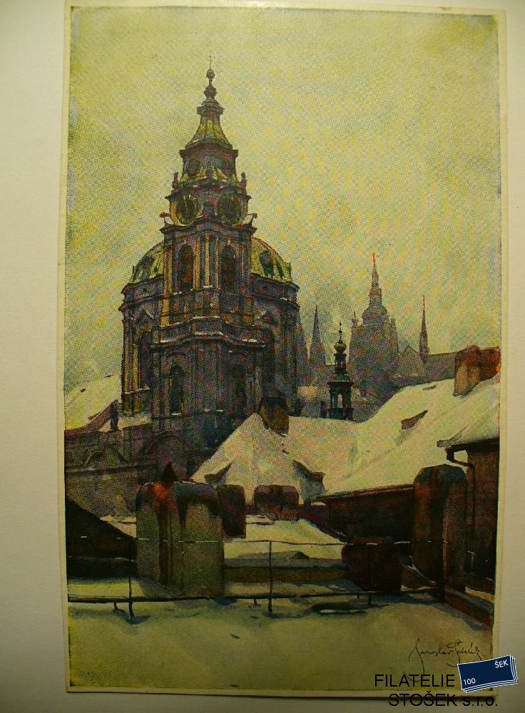 Praha z Malostranských střech  - pohledy