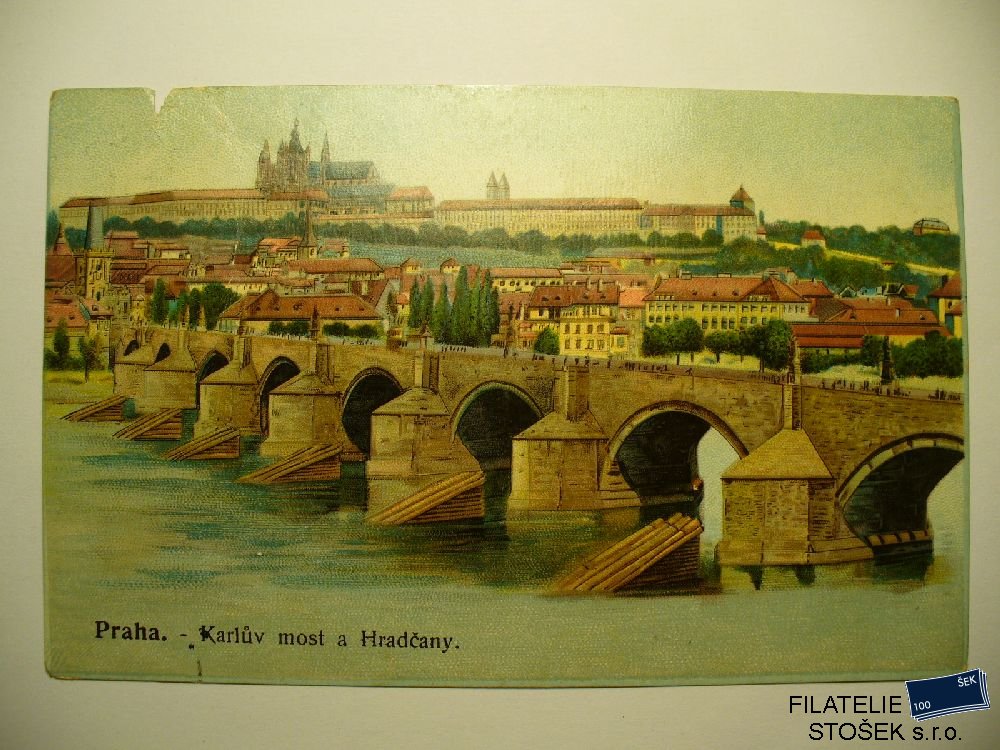 Praha - Karlův most a Hradčany  - pohledy