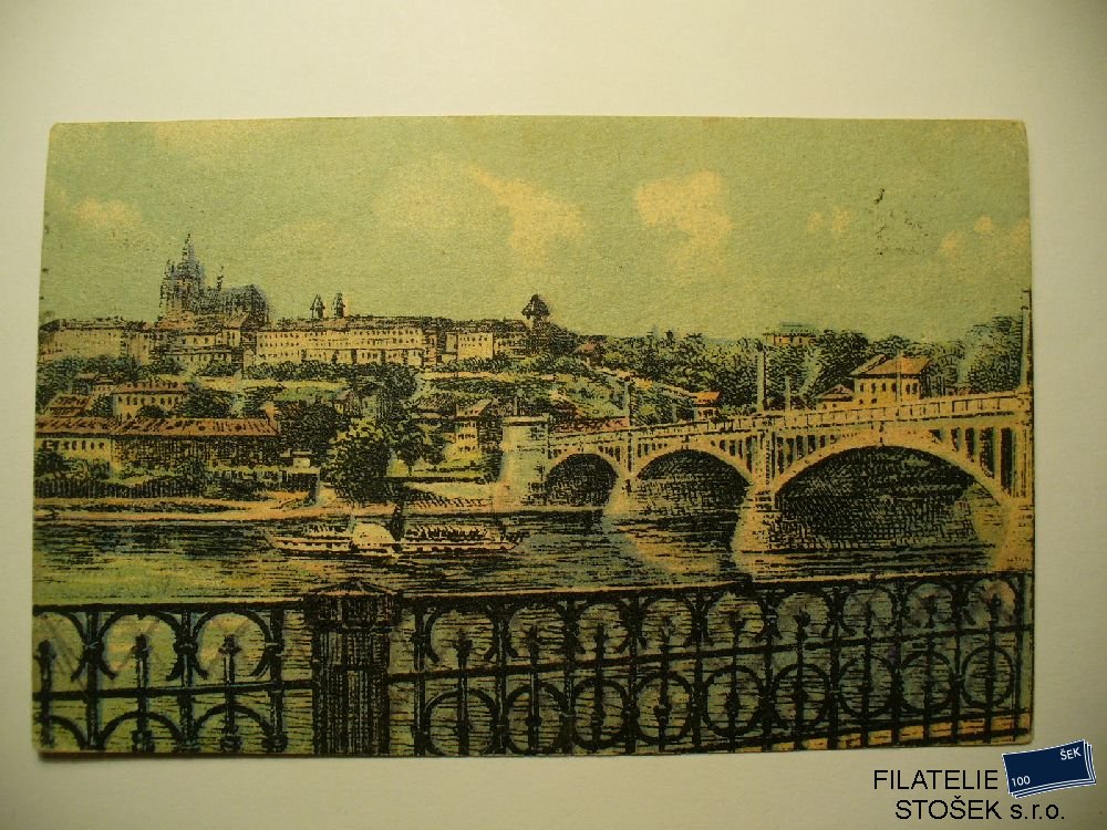Praha Denisův most - pohledy