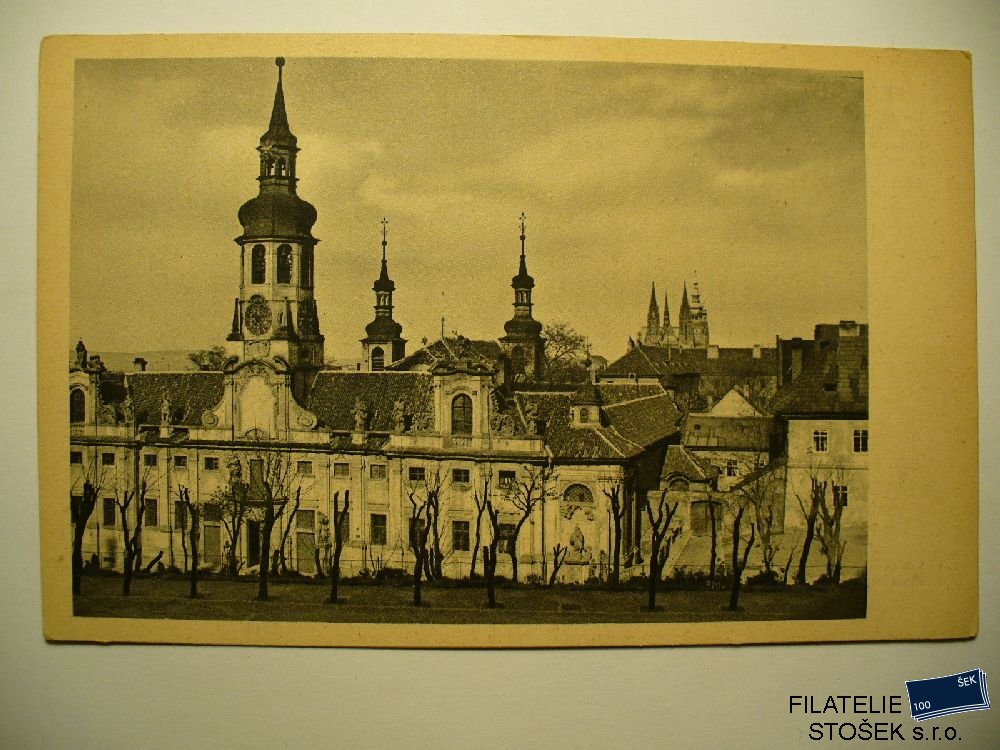 Praha  Loreta , klášter Kapucínů - pohledy
