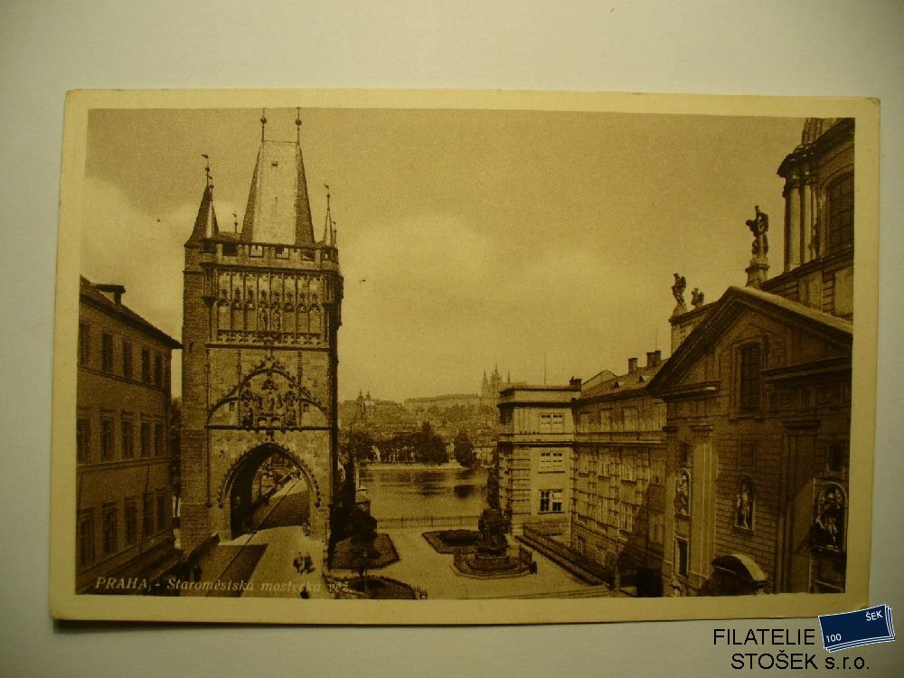 Praha  Staroměstská mostecká věž - pohledy