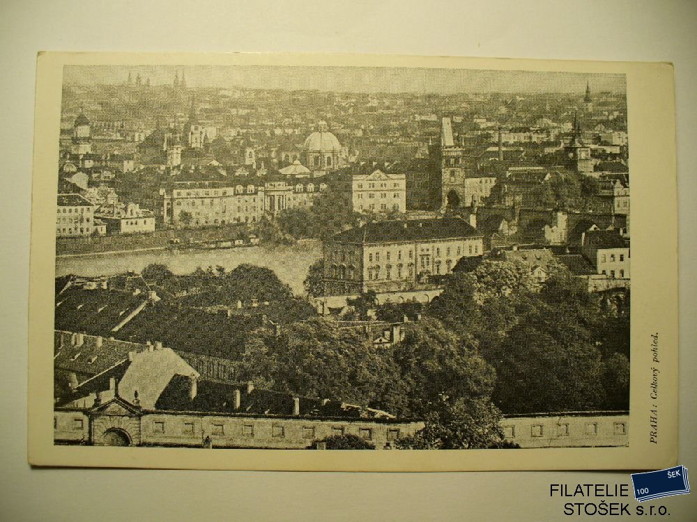 Praha  Celkový pohled na Prahu  - pohledy