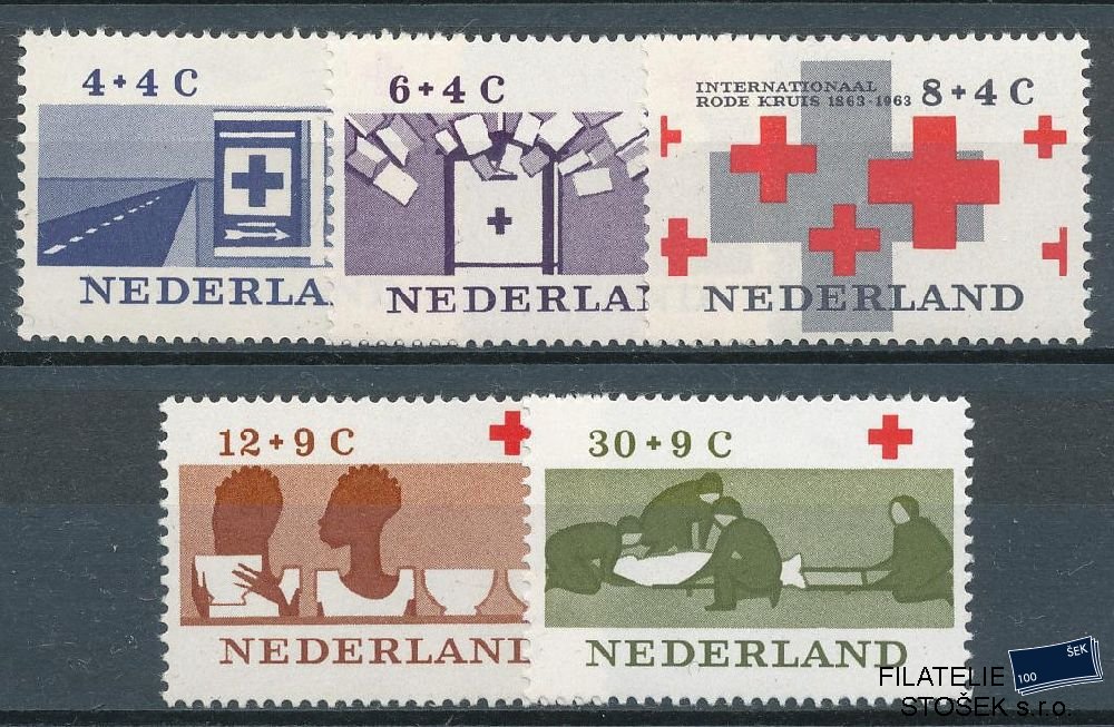 Holandsko známky Mi 801-5