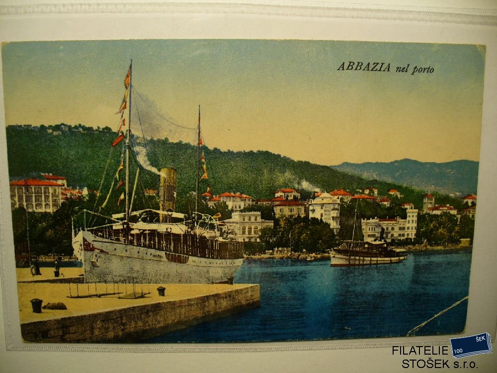 Itálie Abbazia nel porto - pohledy