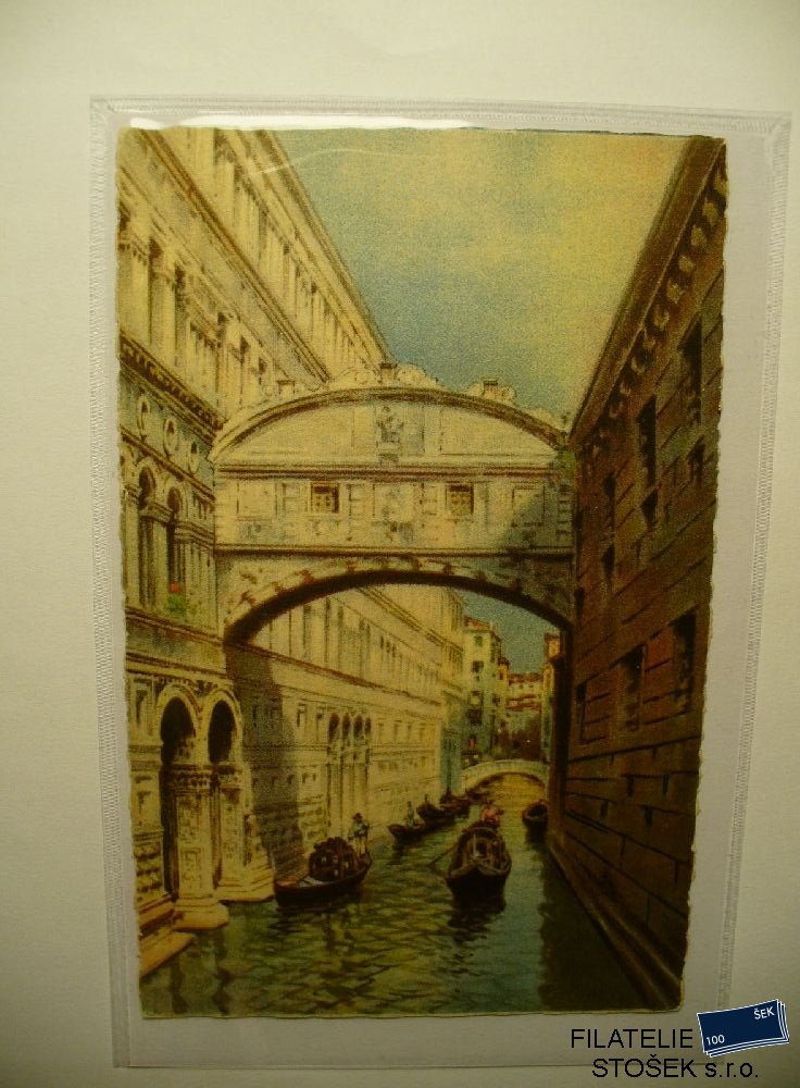 Itálie Venezia - pohledy