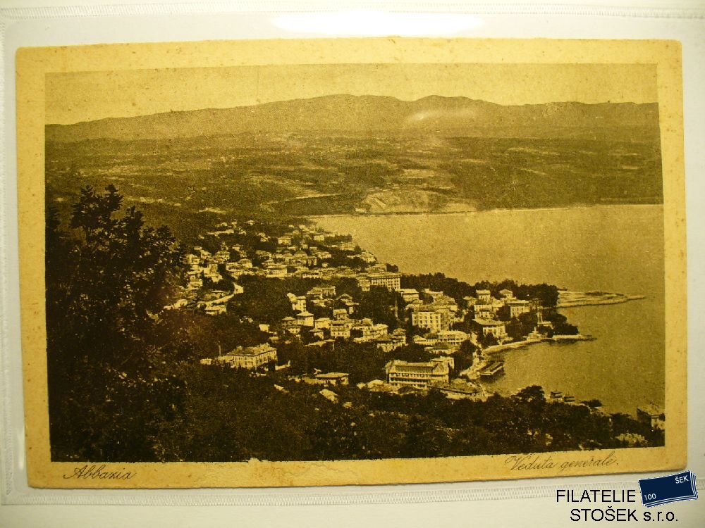 Itálie Abbazia- pohledy