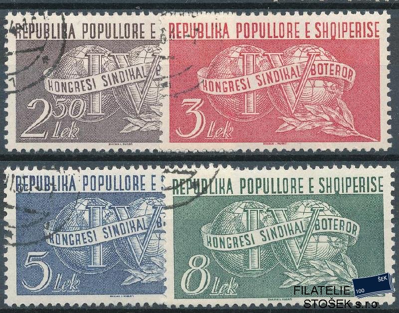 Albánie známky Mi 546-9