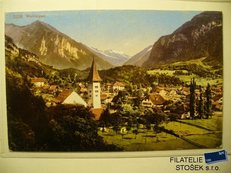 Meiringen  -Švýcarsko pohledy