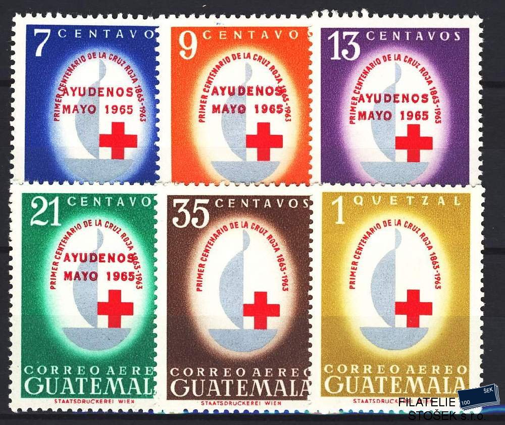 Guatemala známky Mi 733-8