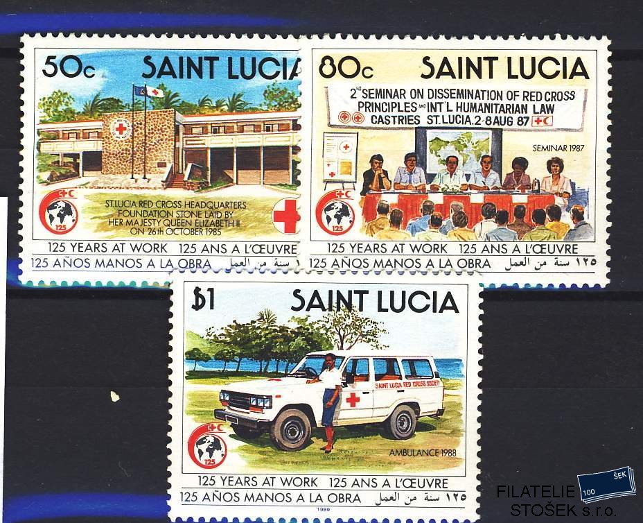Saint Lucia známky Mi 956-8