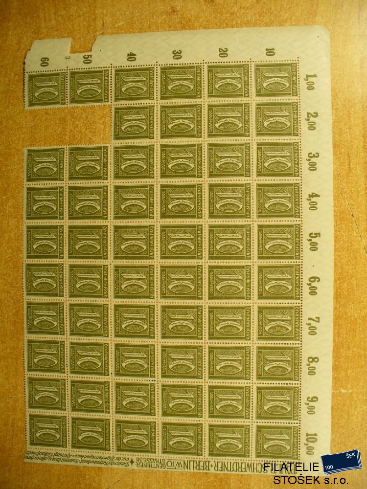 Německo známky Mi 159 Blok