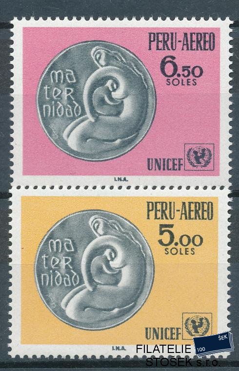 Peru  známky Mi 749-50