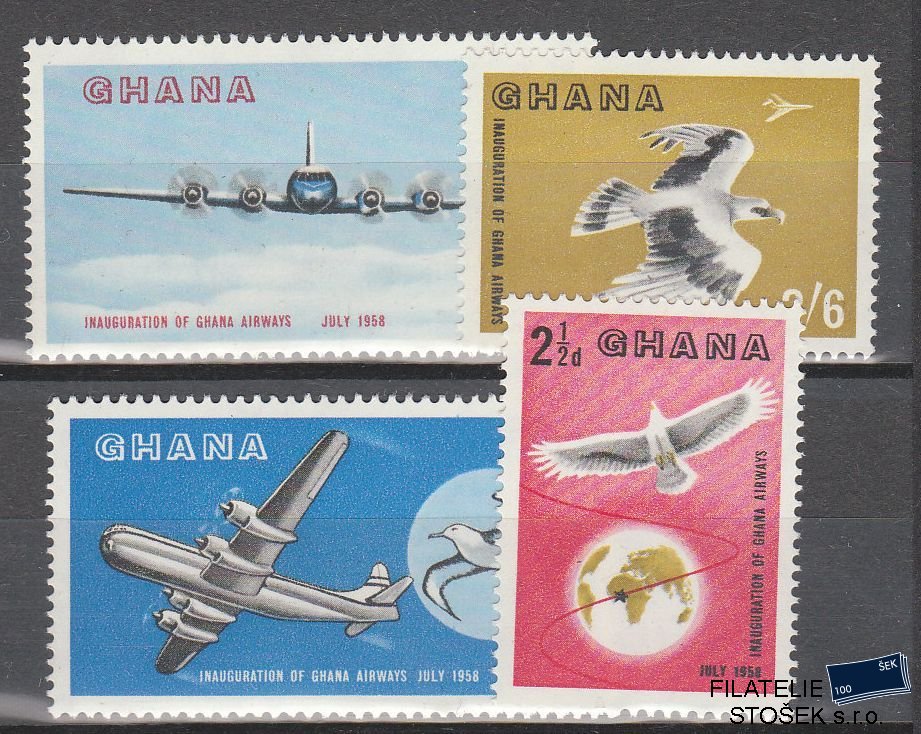 Ghana známky Mi 28-31