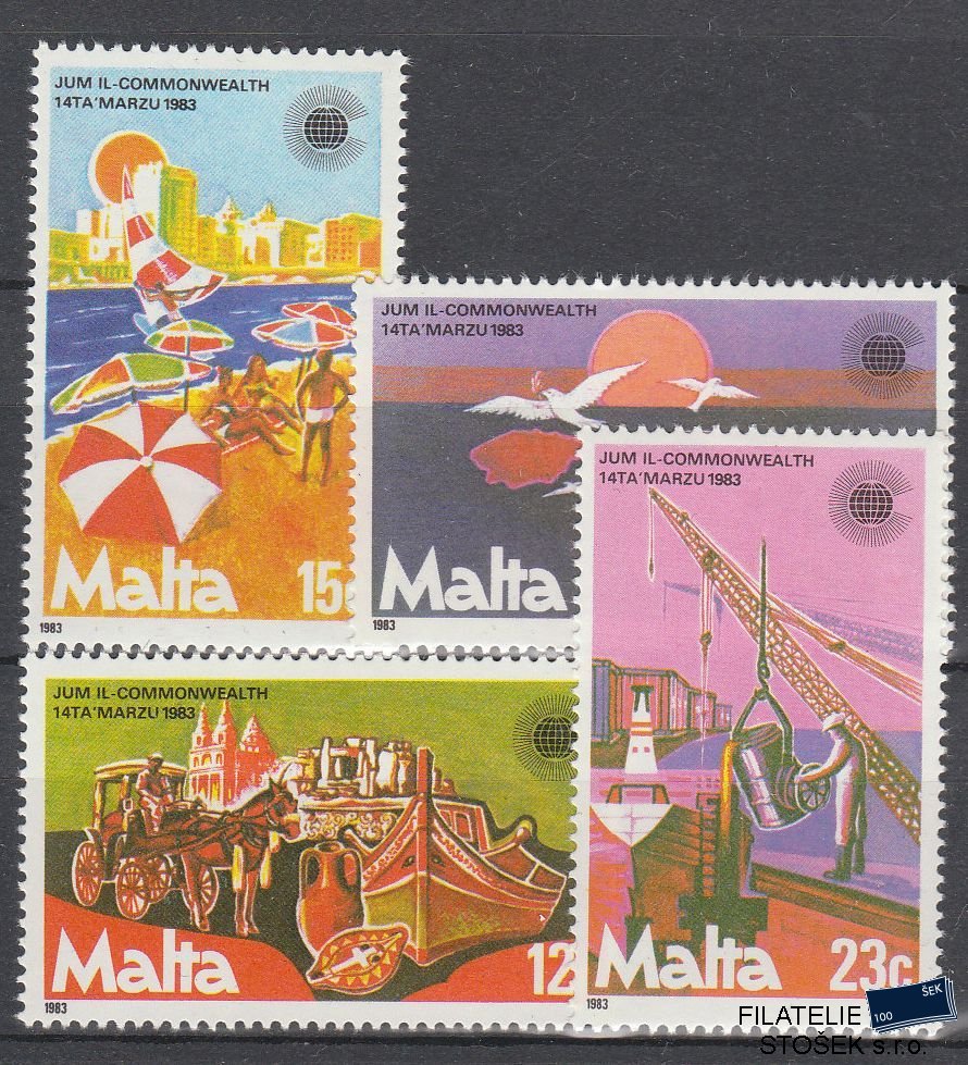 Malta známky Mi 676-79