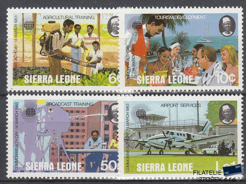 Sierra Leone znmky Mi 708-11