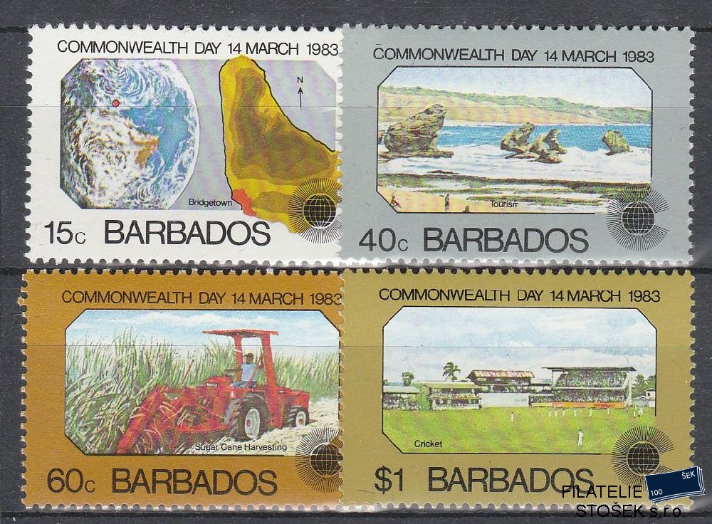 Barbados známky Mi 579-82