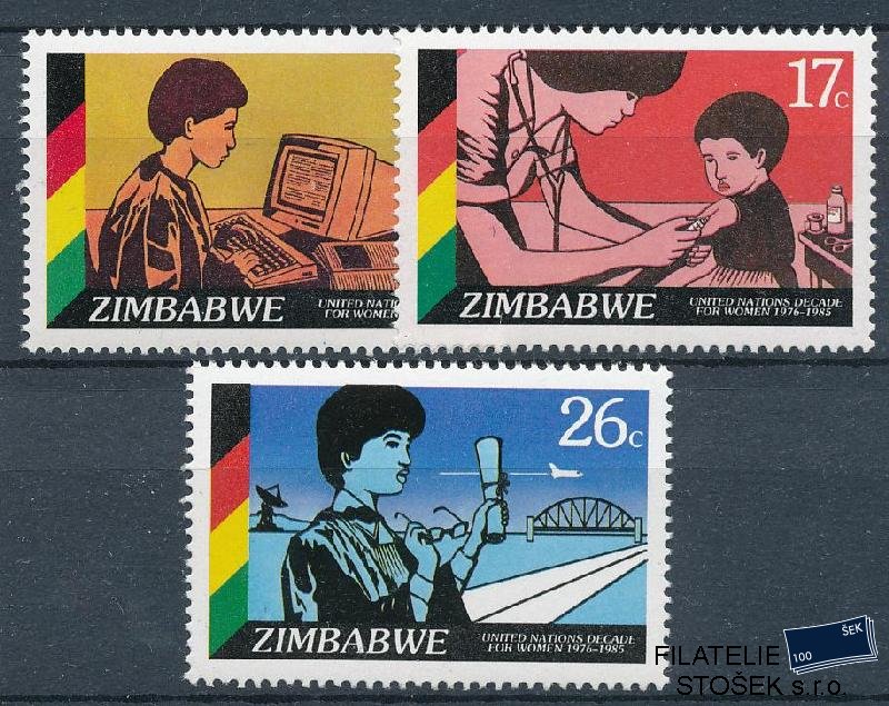 Zimbabwe známky Mi 335-37