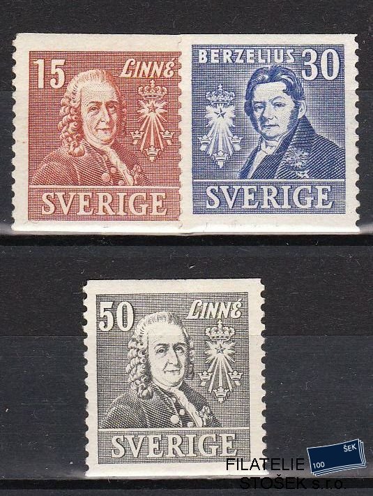 Švédsko známky Mi 273-75 NK