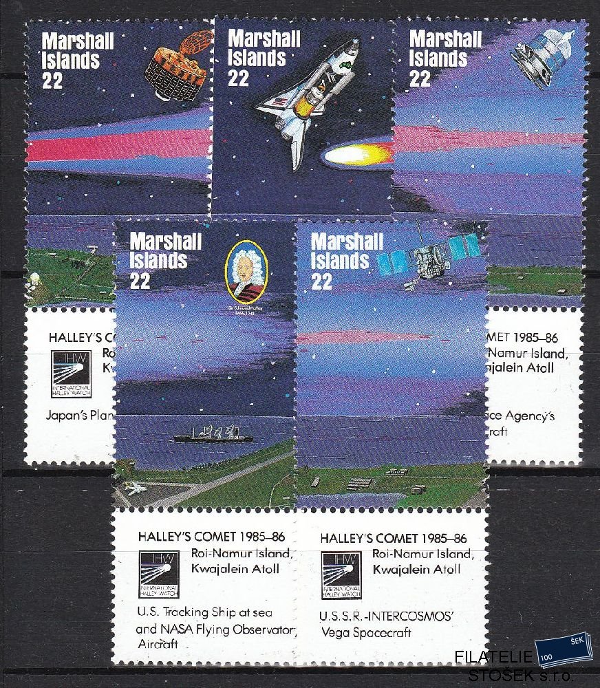 Marshall Islands známky Mi 62-66