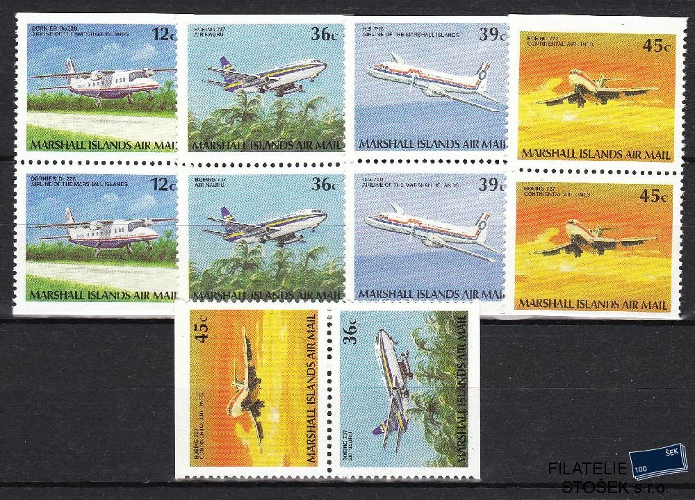Marshall Islands známky Mi 217-20