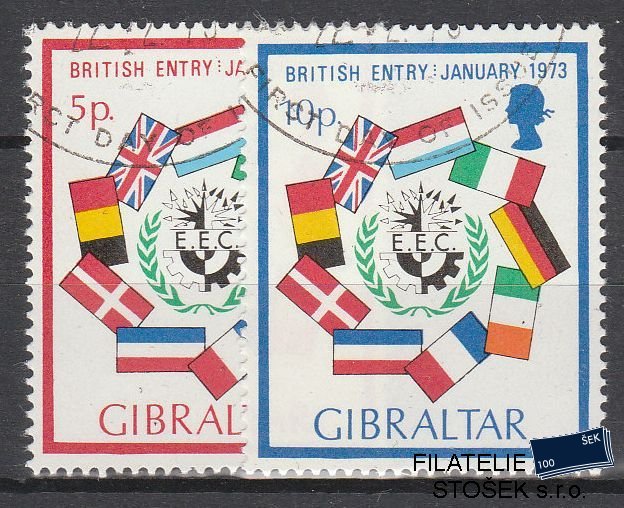 Gibraltar známky Mi 297-98