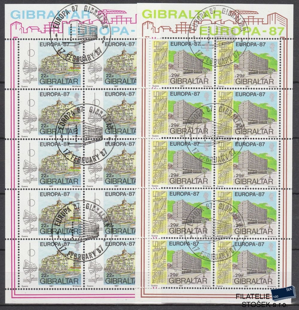 Gibraltar známky Mi 519-20