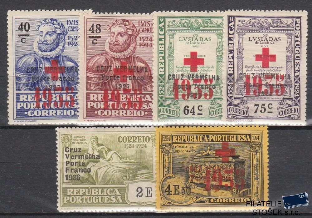 Portugalsko známky Z 53-58
