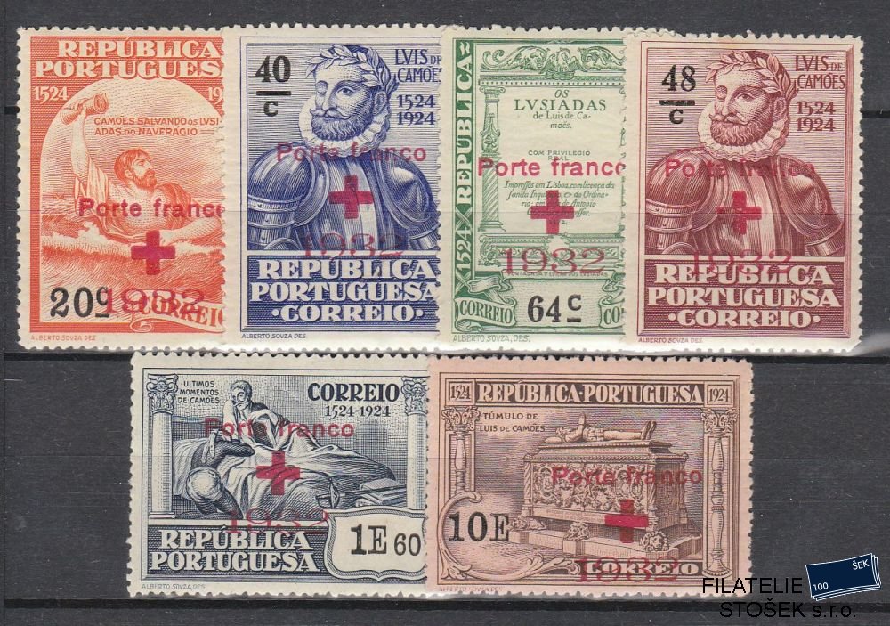 Portugalsko známky Z 35-40