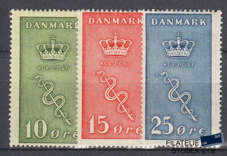 Dánsko známky Mi 177-79