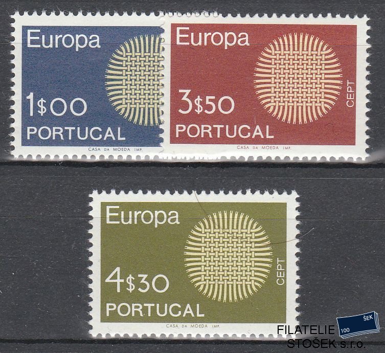 Portugalsko známky Mi 1092-94