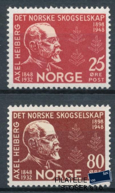 Norsko známky Mi 336-337