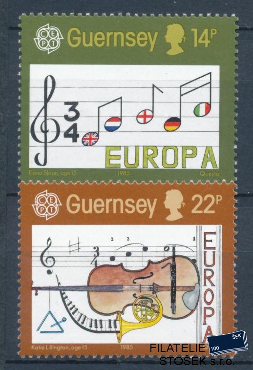 Guernsey známky Mi 322-323