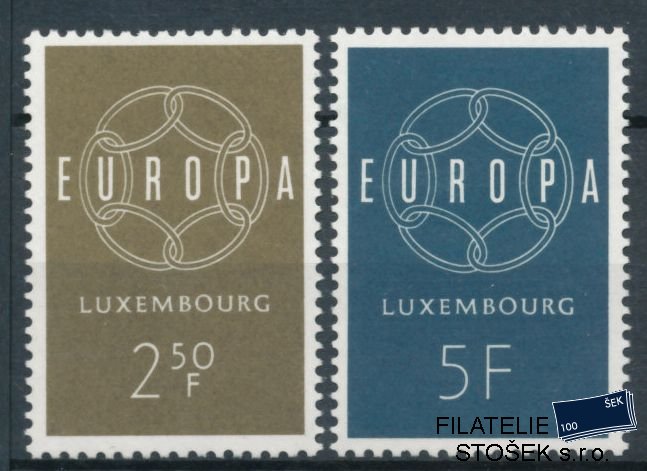 Luxemburg známky Mi 609-10