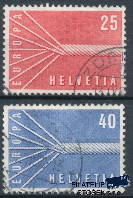 Švýcarsko známky Mi 646-647