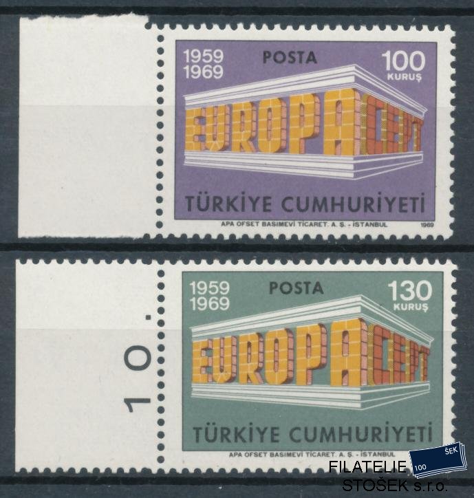 Turecko známky Mi 2124-2125