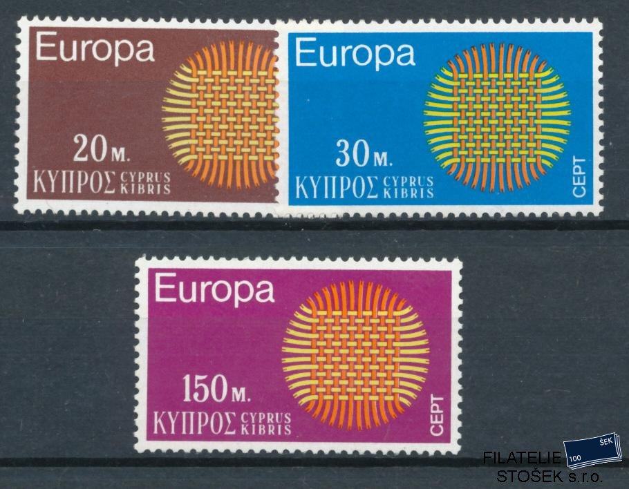 Kypr známky Mi 332-333