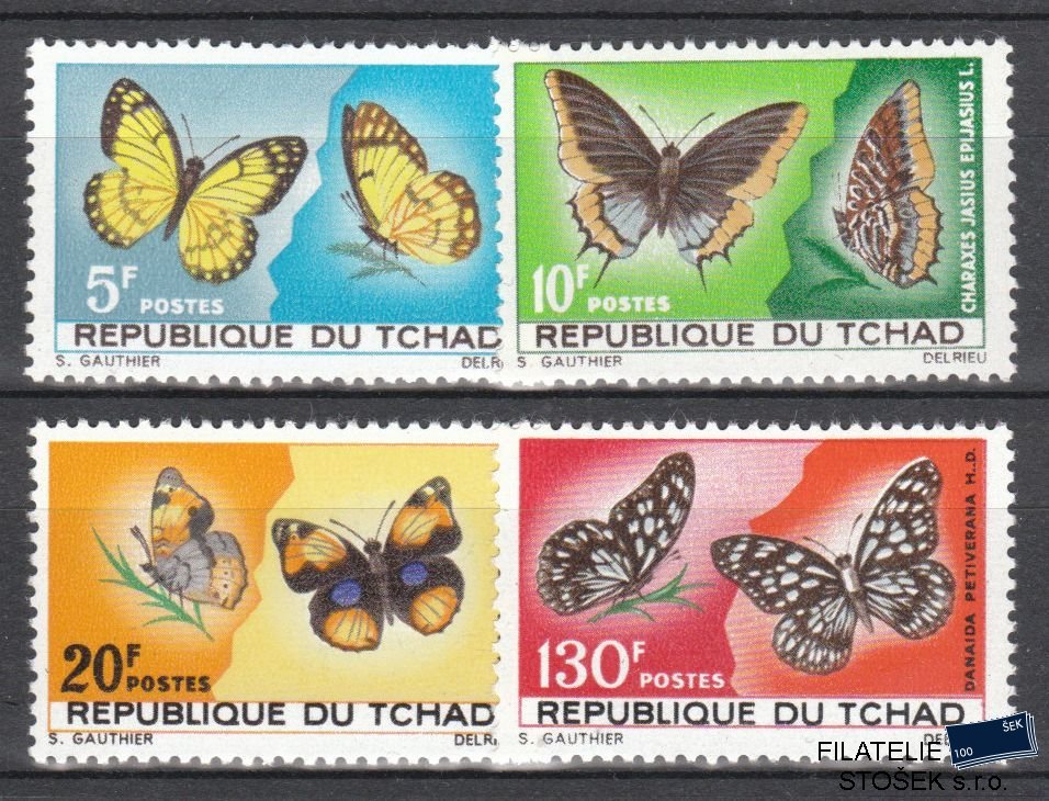 Tchad známky Mi 174-77