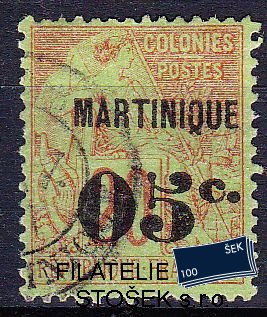 Martinique známky Yv 11