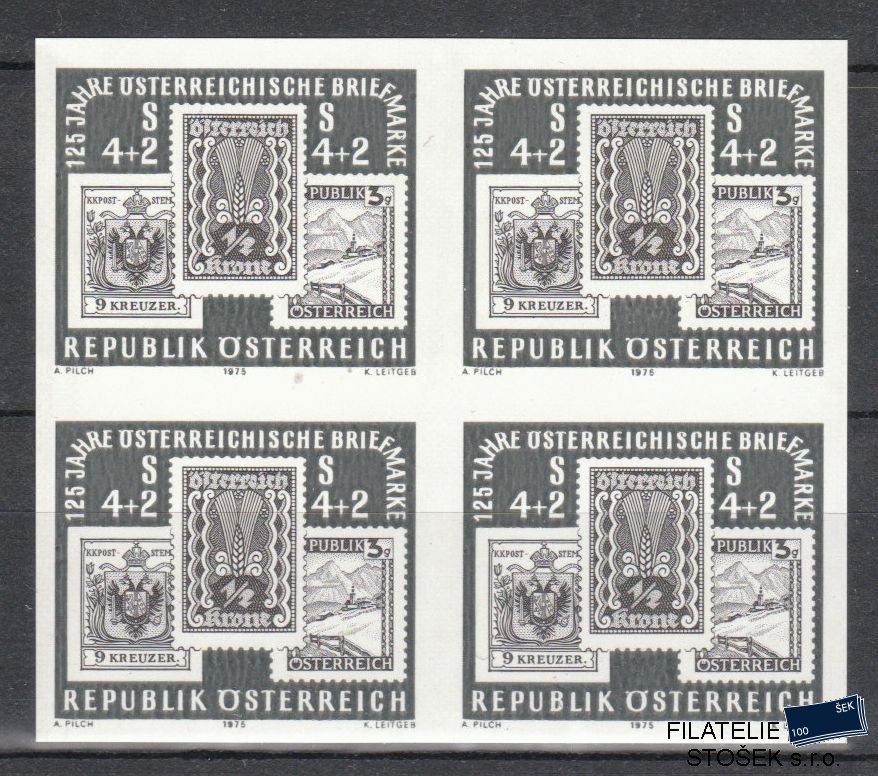 Rakousko známky Mi 1504 Černotisk
