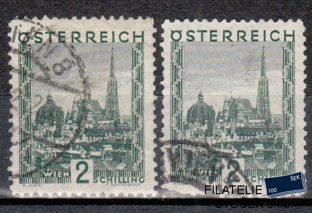 Rakousko známky 511 Barvy