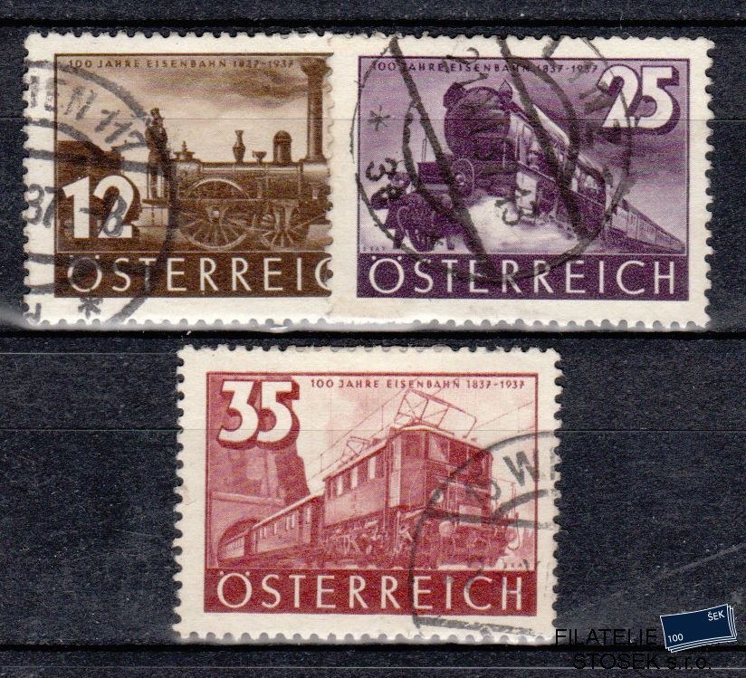 Rakousko známky 646-48