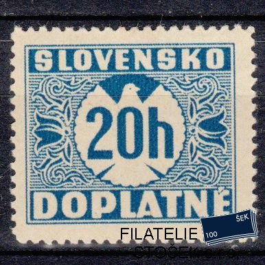 Slovenský štát známky DL 3X - Svislý