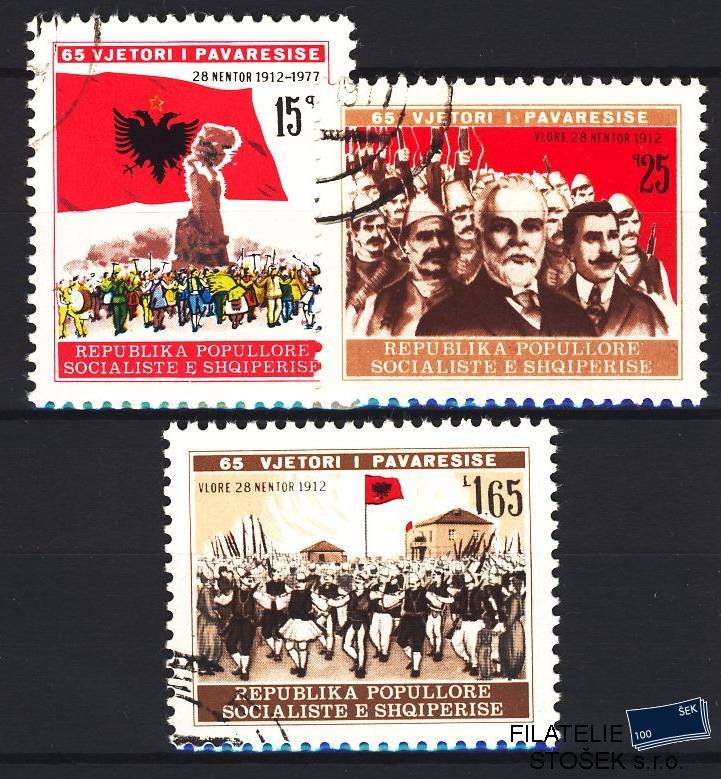 Albánie známky Mi 1933-1935