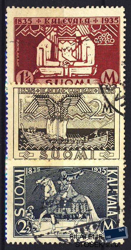 Finsko známky Mi 191-193