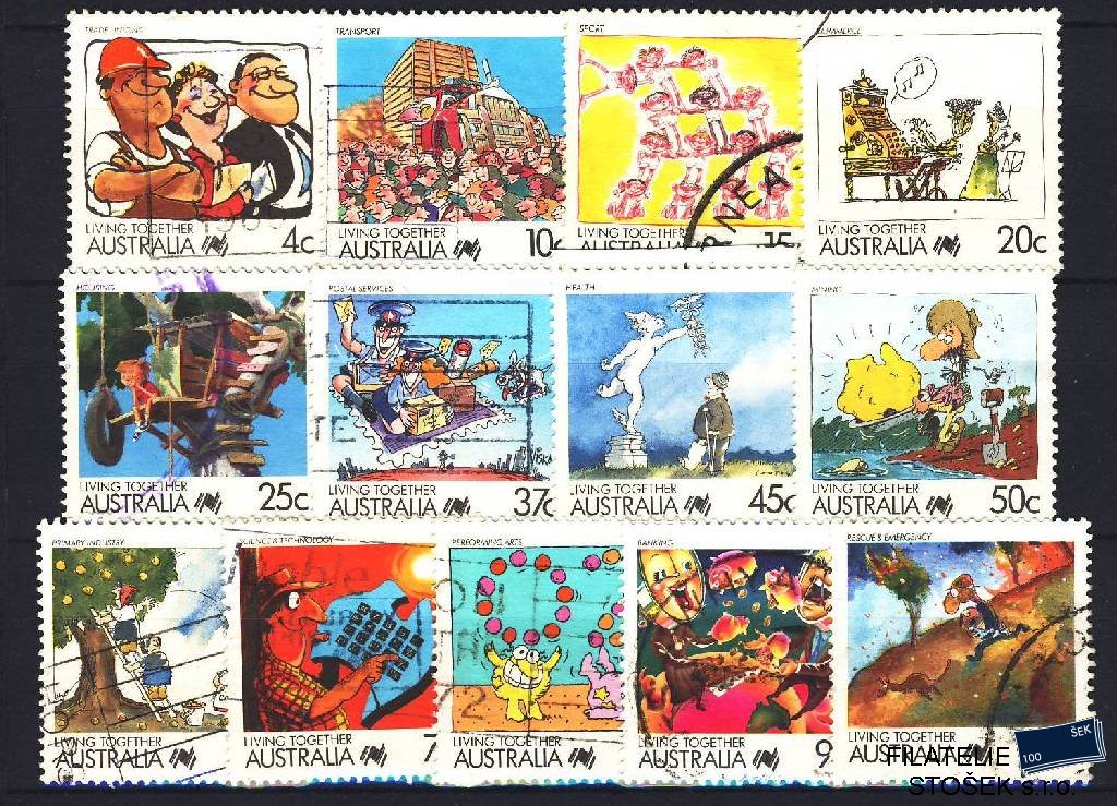 Austrálie známky Mi 1080-1092