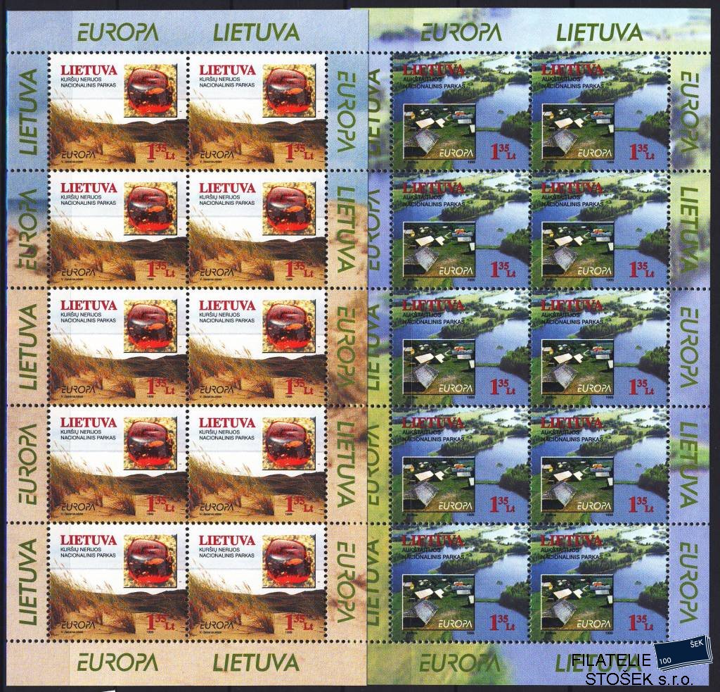Litva známky Mi 693-694